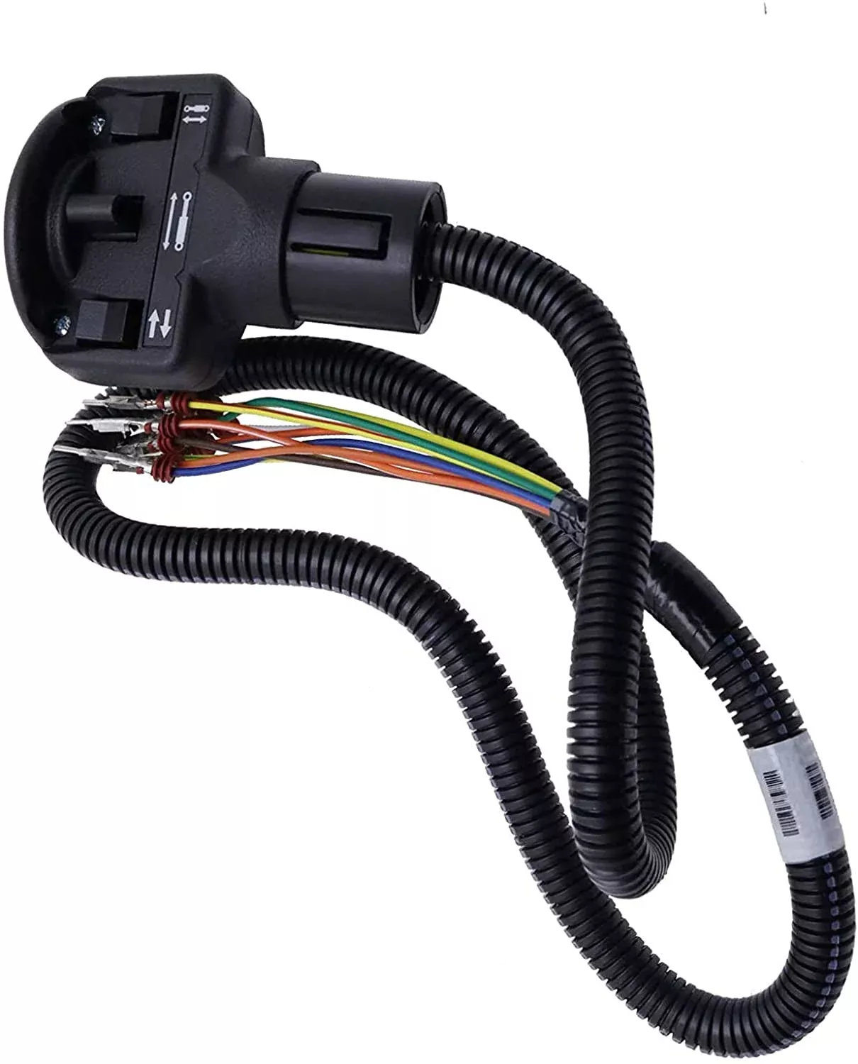 Left Auxiliary Four-Switch Handle 6680419 Compatible with Bobcat Loaders 751 753 763 773 863 864 873 883 963 S100 S130 S150 S160 S175 S185 S205 S220 S250 T110 T140 T180 T190 T200 T250 T300