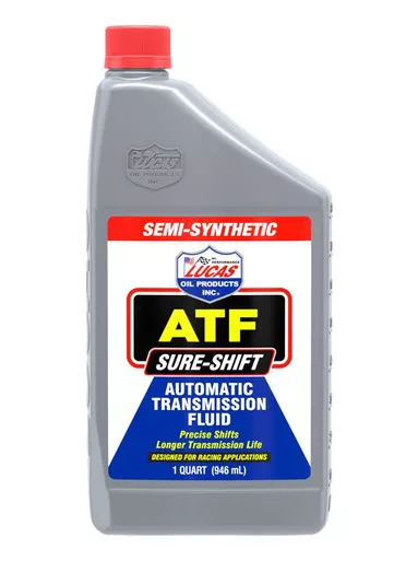 Lucas Oil Semi-Synthetic Automatic Transmission Fluid - 1 Quart (Case Of 6)