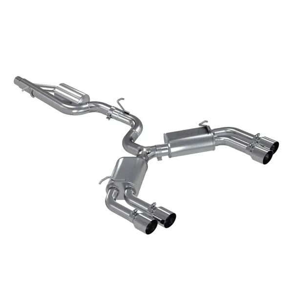 MBRP Exhaust 3″ Cat Back, Quad Split Rear, T304 (S4601304)