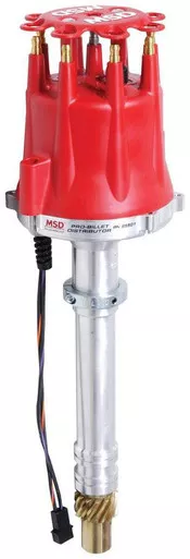 Msd Ignition Chevy V8 Pro Billet Distributor With Lock-Out