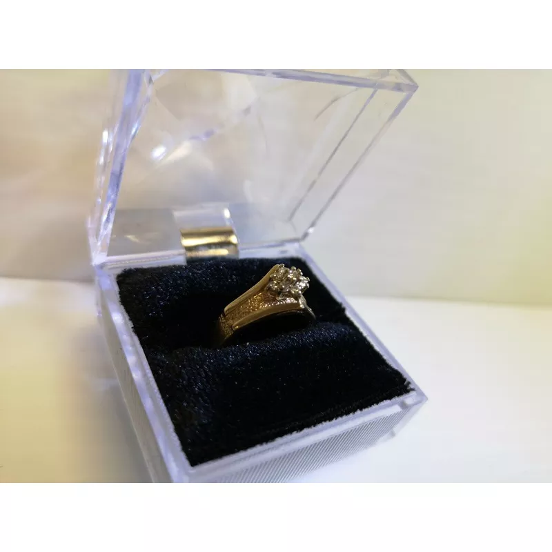 (NI-1692) 14K Ladies Diamond Cluster Ring