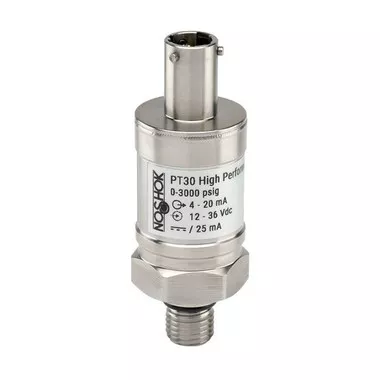 NOSHOK PT30 Series High Performance Fixed Range Pressure Transmitter, 0 to 200psig, 0 Vdc to 5 Vdc, 3-wire, 7/16-20 male SAE - 4 (J1926-2)