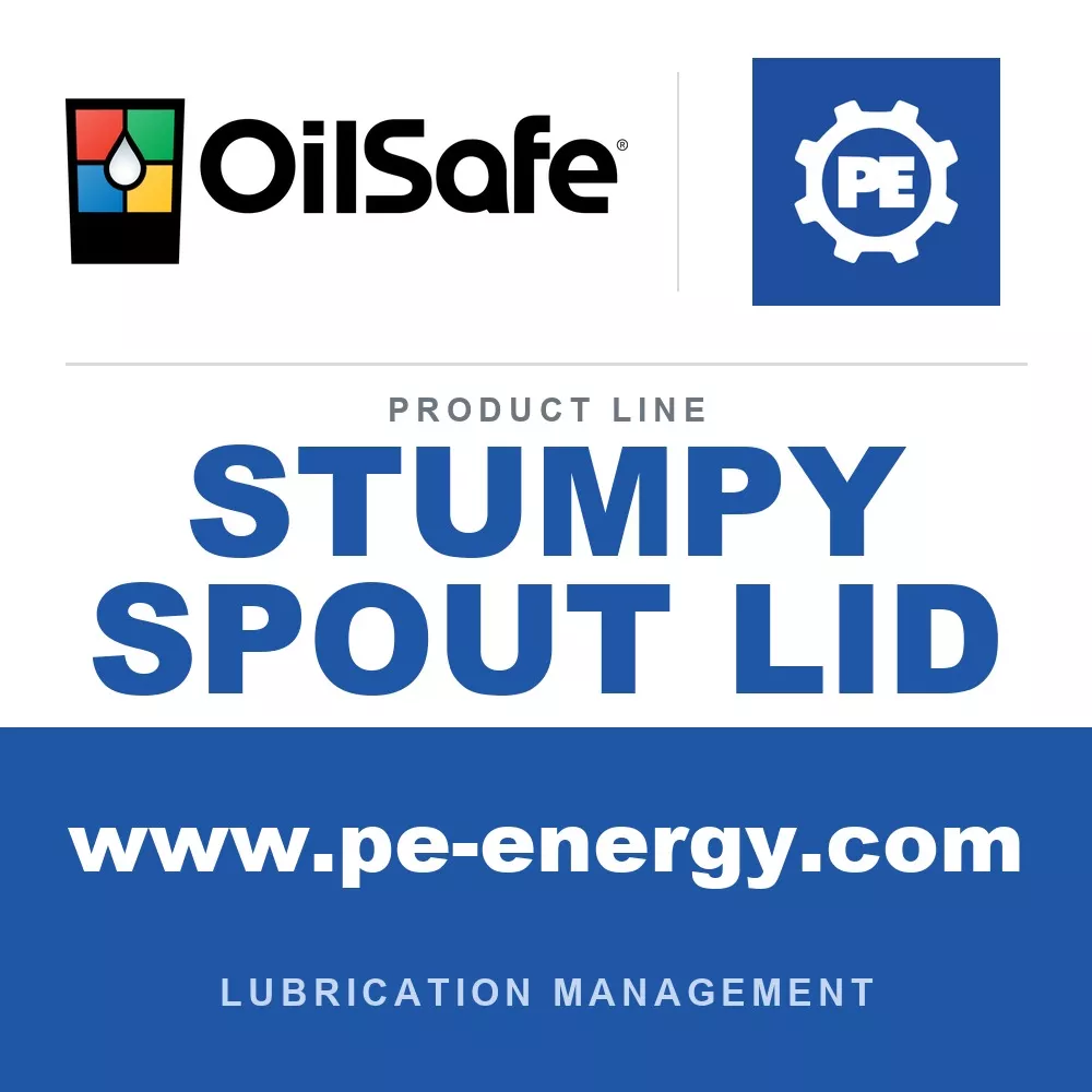 OilSafe Stumpy Spout Lid