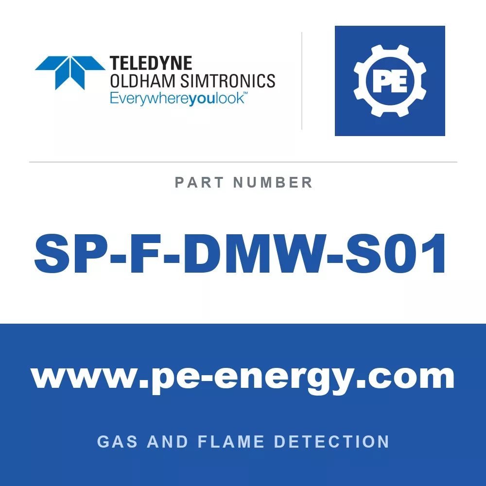 Oldham Simtronics SP-F-DMW-S01 Duct Mount Assembly, with sapphire window