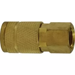 Parker Tru Coupler 1/4 FIP PARKER TRU BRASS COUPLER