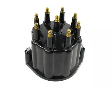 Pertronix Ignition Distributor Cap - Black W/Male Tower