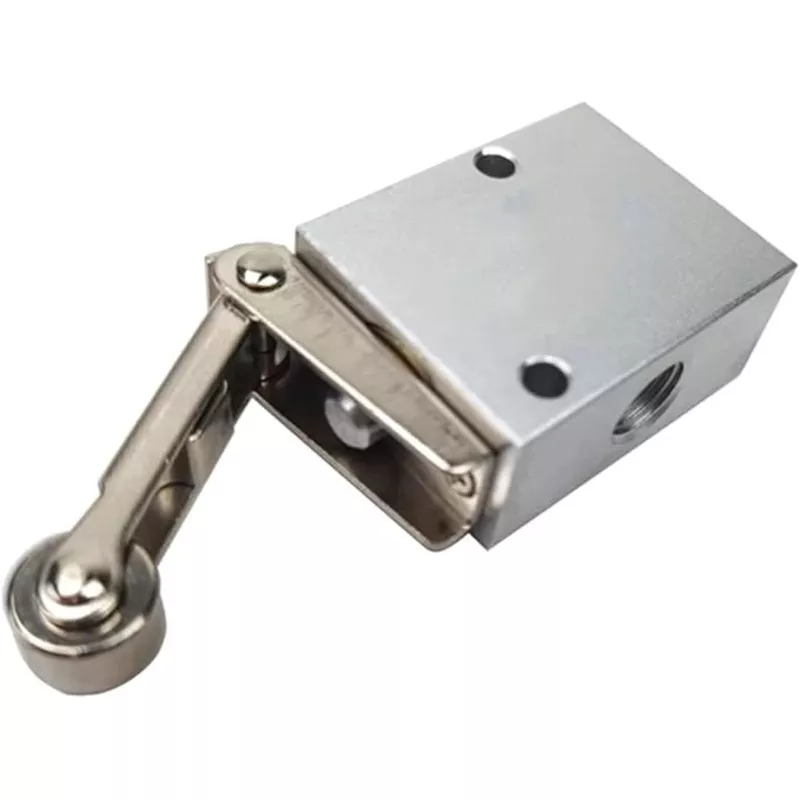 Pneumatic Mechanical Valve with Manual Switch, 3-Way, 2-Position