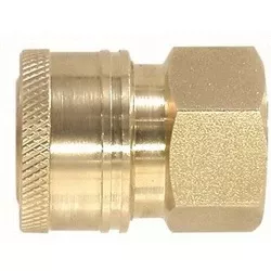 Quick Disconnect Straight Through Coupler 3/8 FEMALE BRASS ST COUPLER