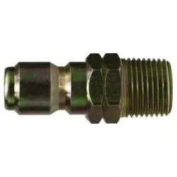 Quick Disconnect Straight Through Plug 3/8 MALE ST PLUG