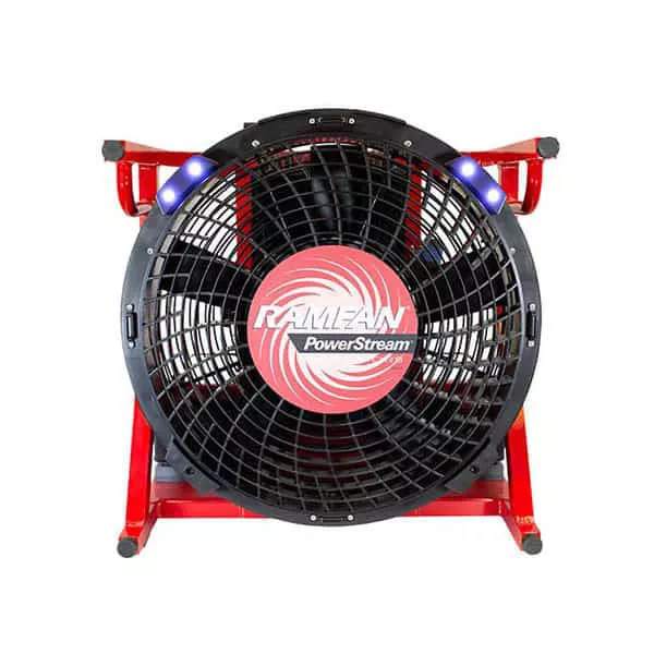 RamFan EL6500-2PK AC/DC Battery Powered PPV Fan
