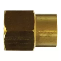 Reducing Coupling 1/2 X 1/4 FIPXFIP BS COUPLING Brass