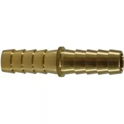 Reducing Splicer 1/2 X 3/8 RED. HOSE BARB SPLICER Brass