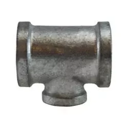 Reducing Tee 3 X 3 X 1 GALV RED TEE
