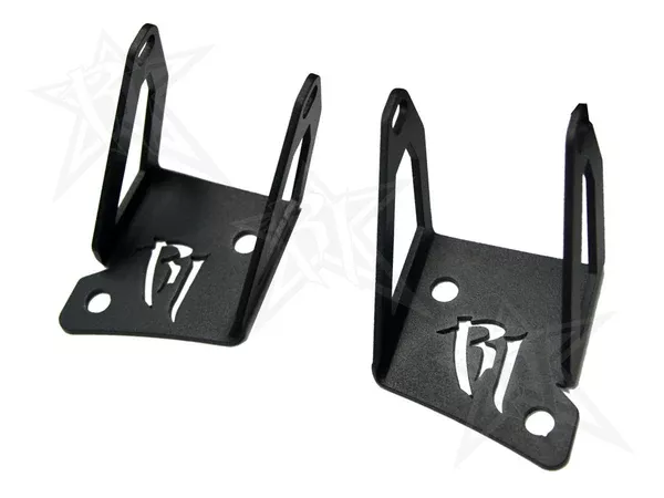 Rigid Industries Jeep JK – A-Pillar Mount Kit – Mounts set of Dually/D2 (40331)