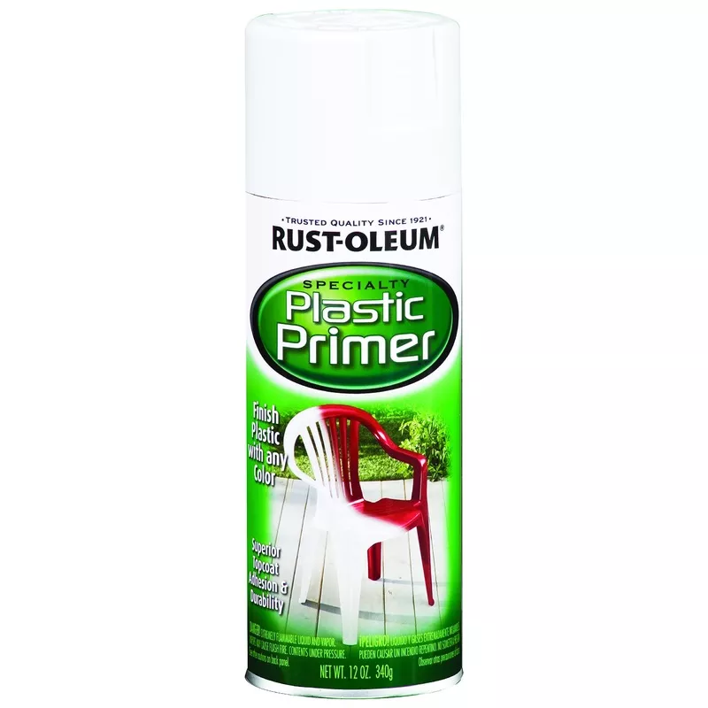 Rust-Oleum 209460 Plastic Primer Spray, 12 oz (Pack of 1)