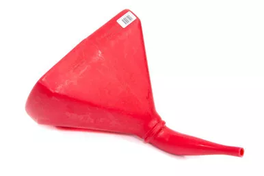 Scribner Funnel - 14In 45 Deg. D-Shape Red