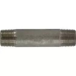 Seamless Pipe Nipple 1/2 X 4 SC80 316SS SEAMLESS