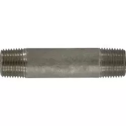 Seamless Pipe Nipple 1/2 X 6 SC80 316SS SEAMLESS