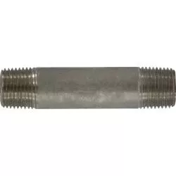 Seamless Pipe Nipple 1/2 X CL SC80 316SS SEAMLESS