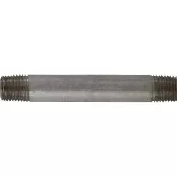 Seamless Pipe Nipple 1/4 X 5 SC80 316SS SEAMLESS