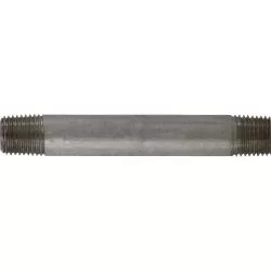 Seamless Pipe Nipple 1/4 X 6 SC80 316SS SEAMLESS
