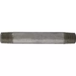 Seamless Pipe Nipple 1/8 X 5 SC80 316SS SEAMLESS