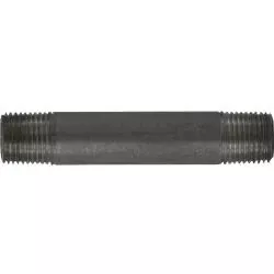 Seamless Pipe Nipple 1/8 X 6 SC80 304SS SEAMLESS