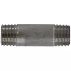 Seamless Pipe Nipple 1 X 2-1/2 SC80 304SS SEAMLESS