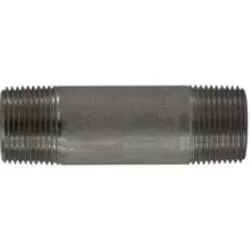 Seamless Pipe Nipple 1 X 2 SC80 316SS SEAMLESS