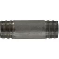 Seamless Pipe Nipple 1 X 3-1/2 SC80 316SS SEAMLESS