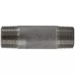 Seamless Pipe Nipple 1 X 3 SC80 304SS SEAMLESS