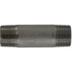 Seamless Pipe Nipple 1 X 3 SC80 316SS SEAMLESS