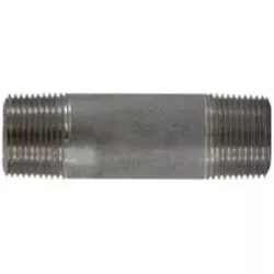 Seamless Pipe Nipple 1 X 5-1/2 SC80 304SS SEAMLESS