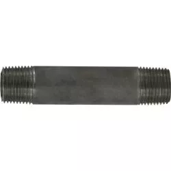 Seamless Pipe Nipple 3/8 X 2 SC80 304SS SEAMLESS