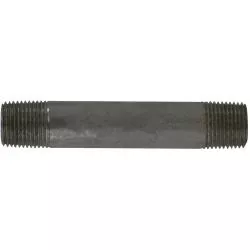 Seamless Pipe Nipple 3/8 X 2 SC80 316SS SEAMLESS