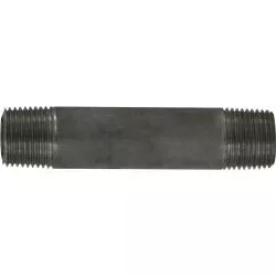 Seamless Pipe Nipple 3/8 X 3-1/2 SC80 304SS SEAMLESS