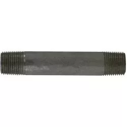 Seamless Pipe Nipple 3/8 X 6 SC80 316SS SEAMLESS