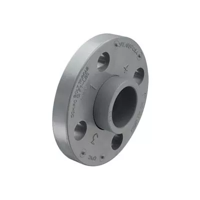 Spears 854-200CFP Van Stone Flange With Plastic Ring, 20 in Nominal, CPVC, Socket Connection, Schedule Rating SCH 80/XH, 27-1/2 in OD, Domestic