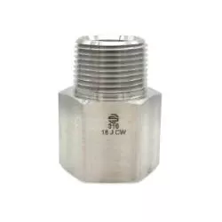 STAINLESS ADAPTERS Adapter Expander 316 1/4 MNPT X 1/4 FNPT PIPE EXPANDER