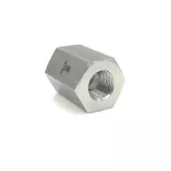 STAINLESS ADAPTERS Hex Pipe Coupling 316 1/2 X 3/8 FNPT HEX COUPLING