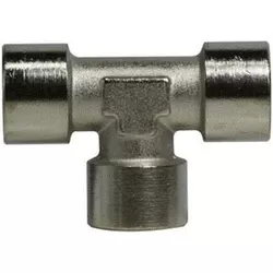 Tee 1/4 FEMALE BSPP N-PLTD TEE