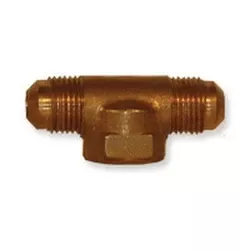 Tee T6 1/4 X 1/4 X 1/4 TEE Brass