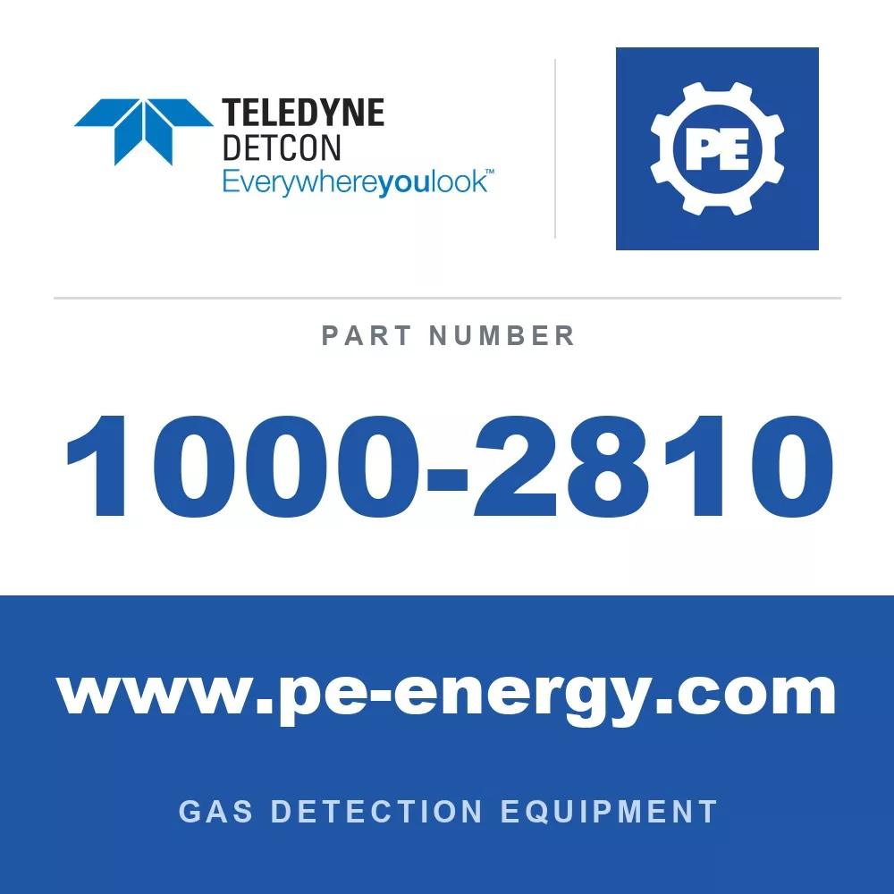 Teledyne Detcon 1000-2810 GP Red Strobe Local