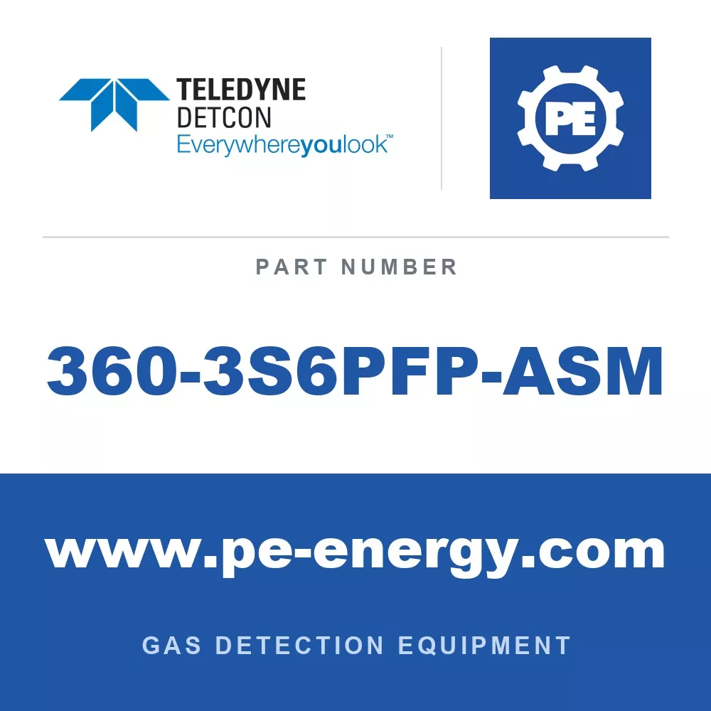 Teledyne Detcon 360-3S6PFP-ASM Flat Battery Pack
