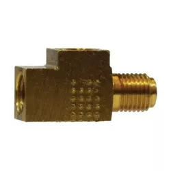 Towed Trailer Brake Tee 127BT09C 3/16 (7/16-24) Brass