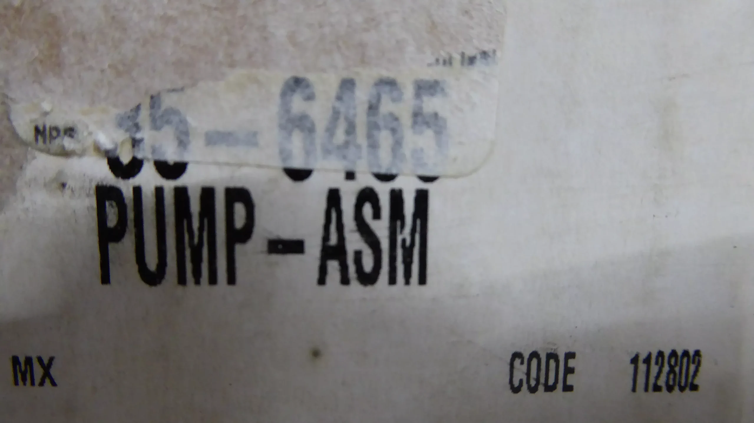 Unbranded 35-6465 Water Pump Assembly