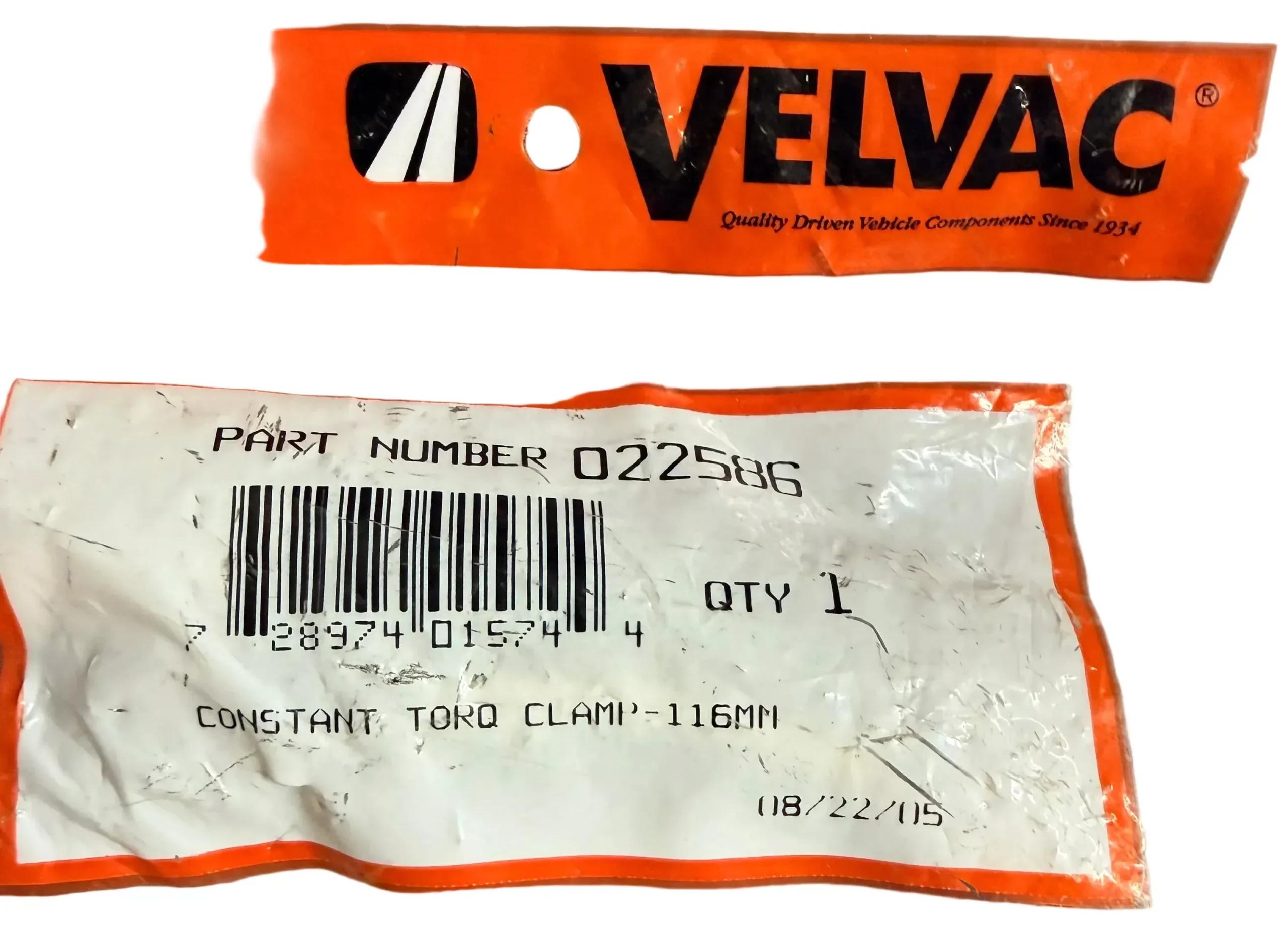 Velvac 022586 Clamp