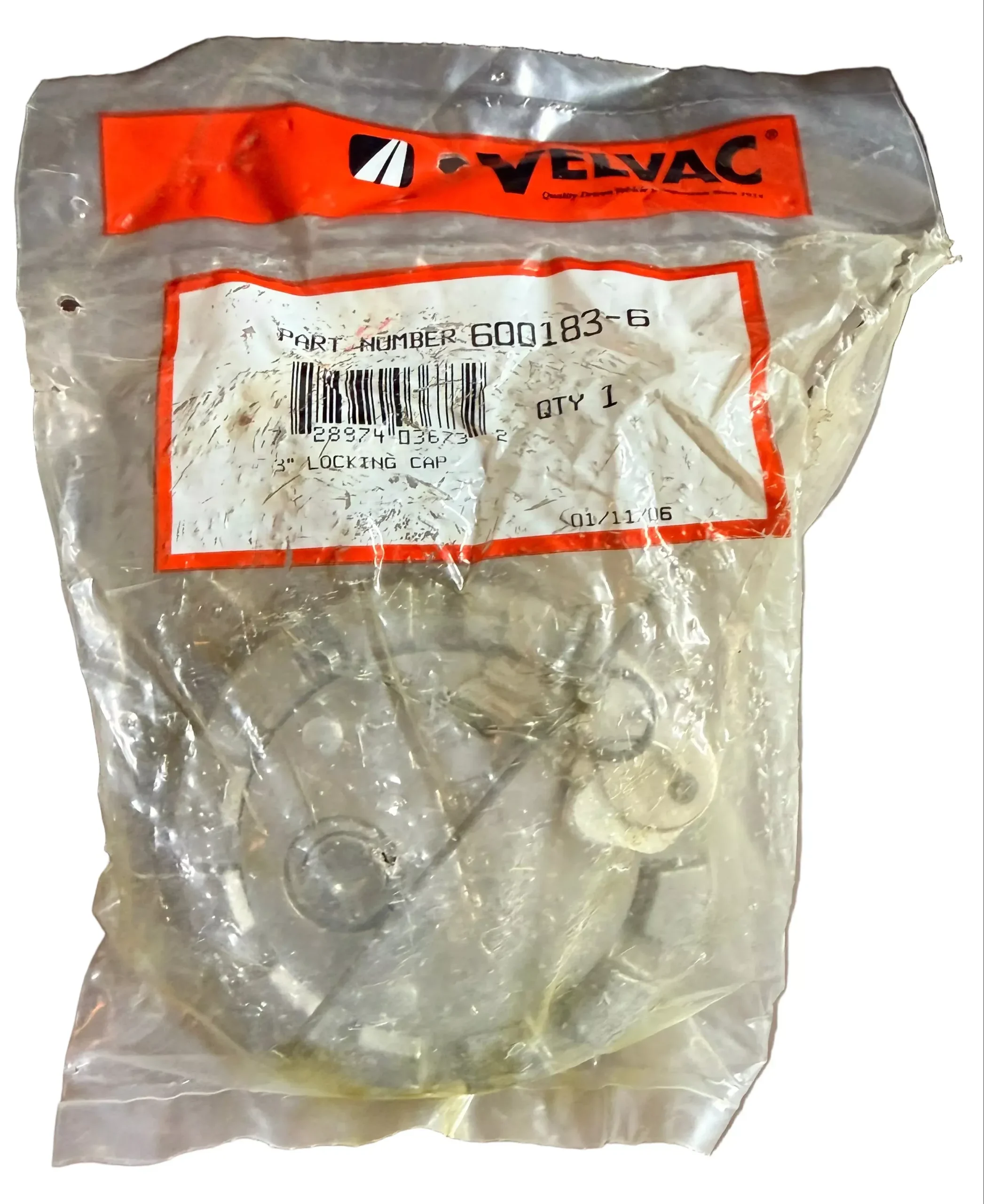 Velvac 600183-6 Fuel Cap, 3″ Locking