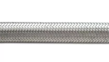 Vibrant -8 AN SS Braided Flex Hose (5 foot roll) vib11938