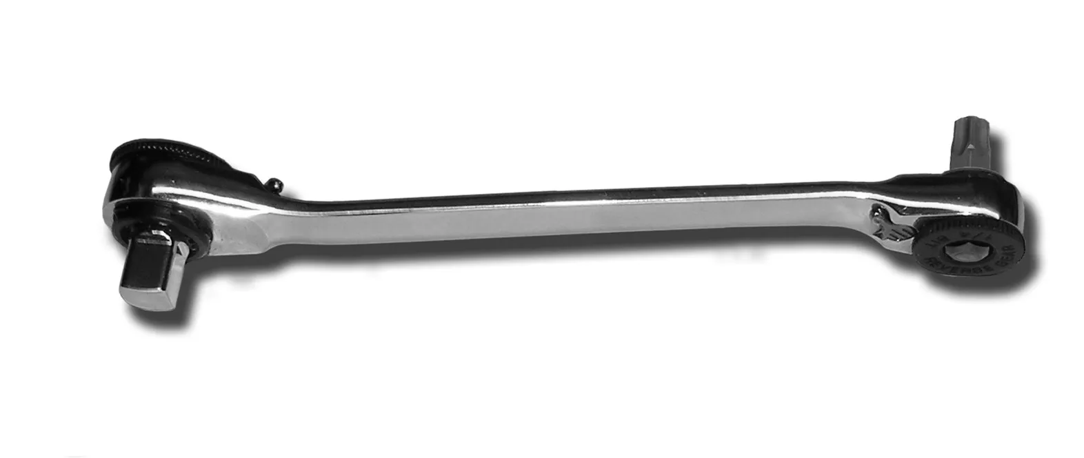 VIM Tools HBR5 | 1/4" Hex Bit & 1/4" Square Drive Ratchet